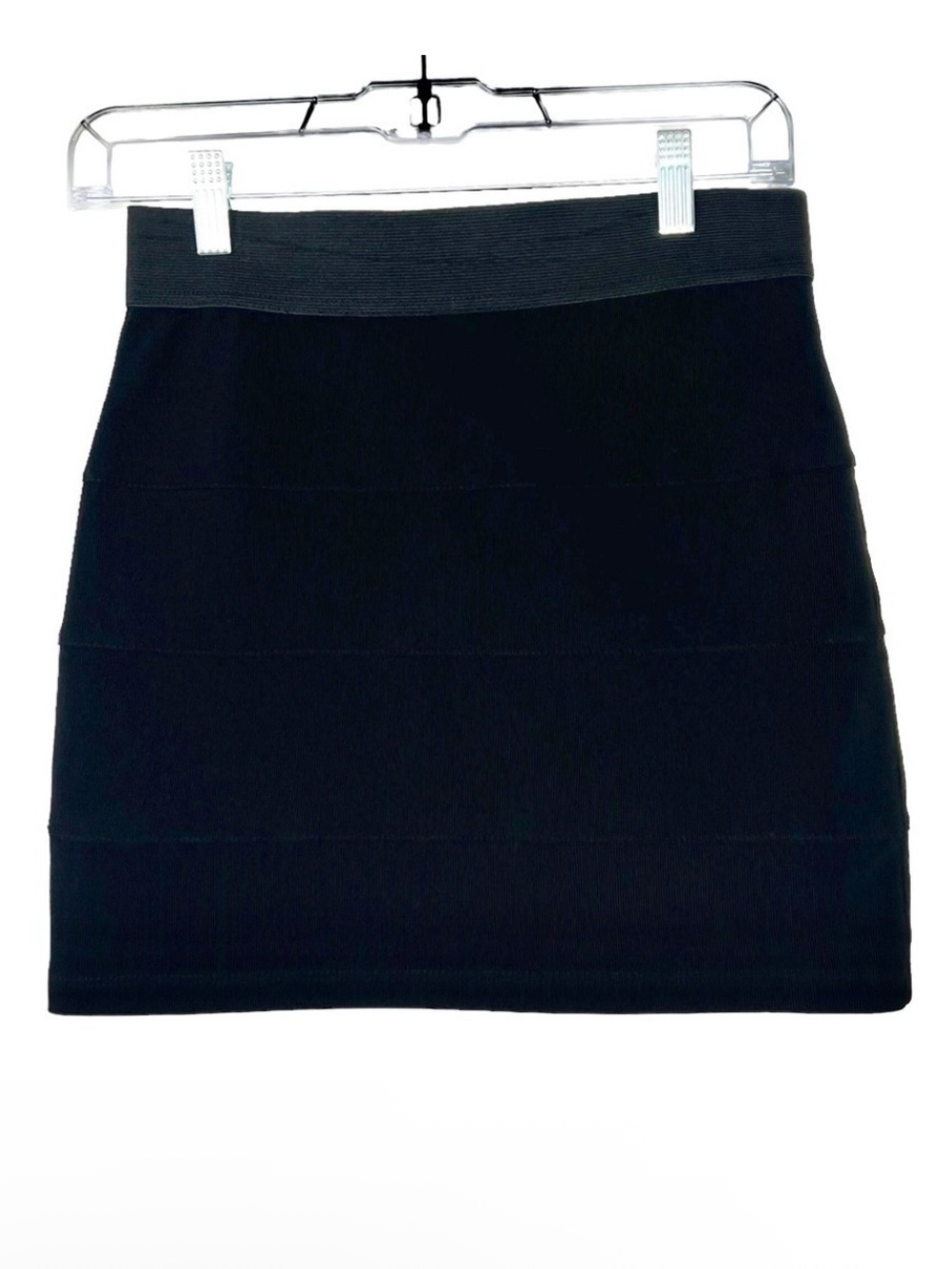 Joe Benbasset Black BodyCon Mini Skirt